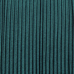 Greek silk braid 4mm - dark teal, 1m