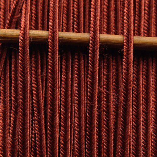 Greek silk braid 4mm - maroon, 1m