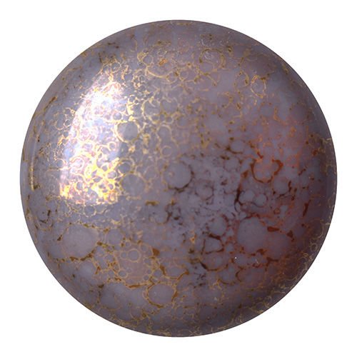 Cabochon par Puca®: Opaque Amethyst Bronze, 18 mm, 1 szt.
